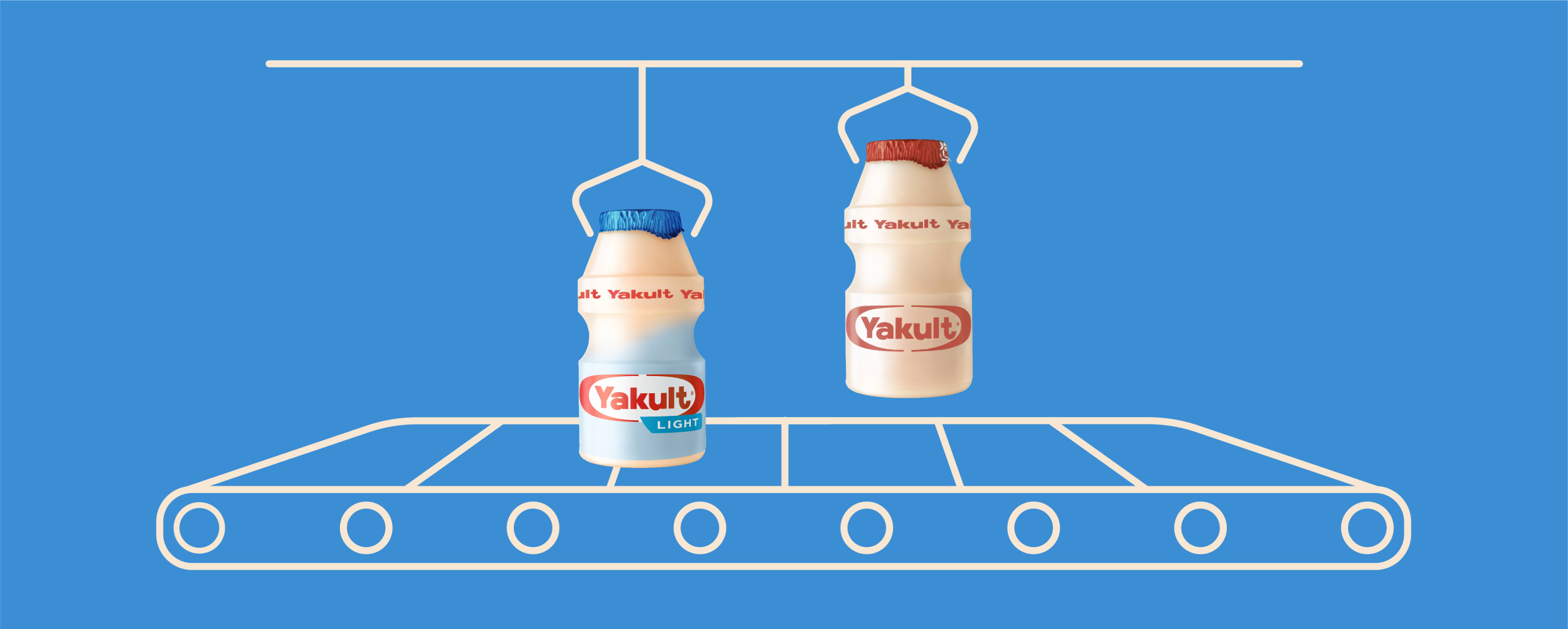 Yakult Manufacturing process